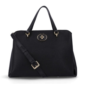 BOLSA TOTE GRANDE TRAMADO PRETO - 2000521