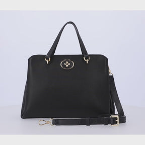 BOLSA TOTE GRANDE TRAMADO PRETO - 2000521